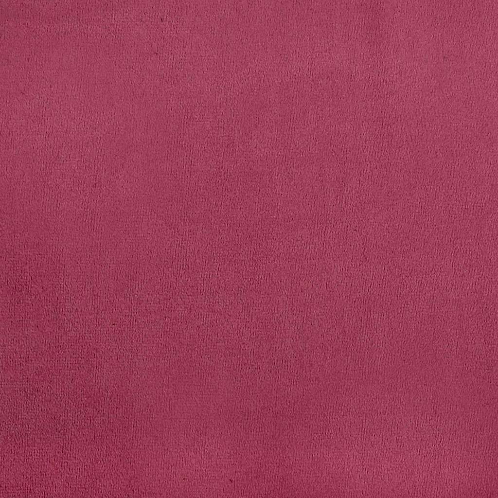 Canapea extensibilă bordo 67 x 194 x 38 cm Catifea GartenMobel Dekor