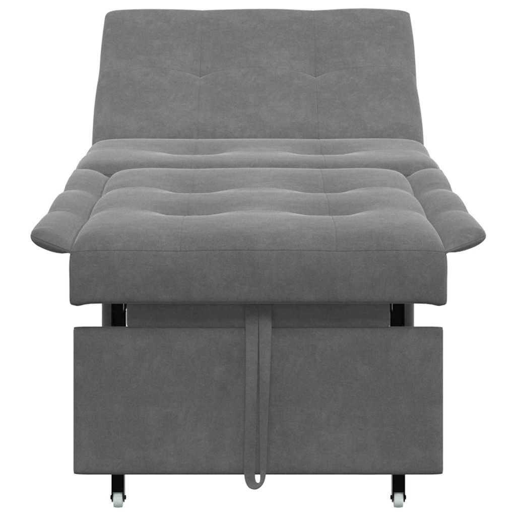 Pat canapea Gri închis 67 x 194 x 82 cm GartenMobel Dekor