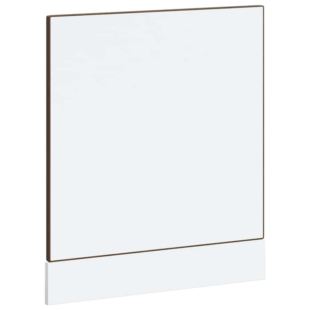 Panou pentru mașină de spălat vase stejar maro lemn prelucrat GartenMobel Dekor