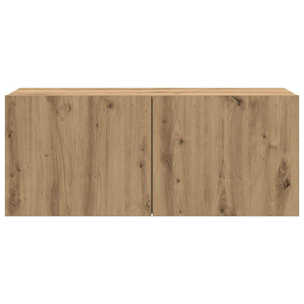 Comodă TV de perete, Stejar artizanal, 100x30x41 cm GartenMobel Dekor
