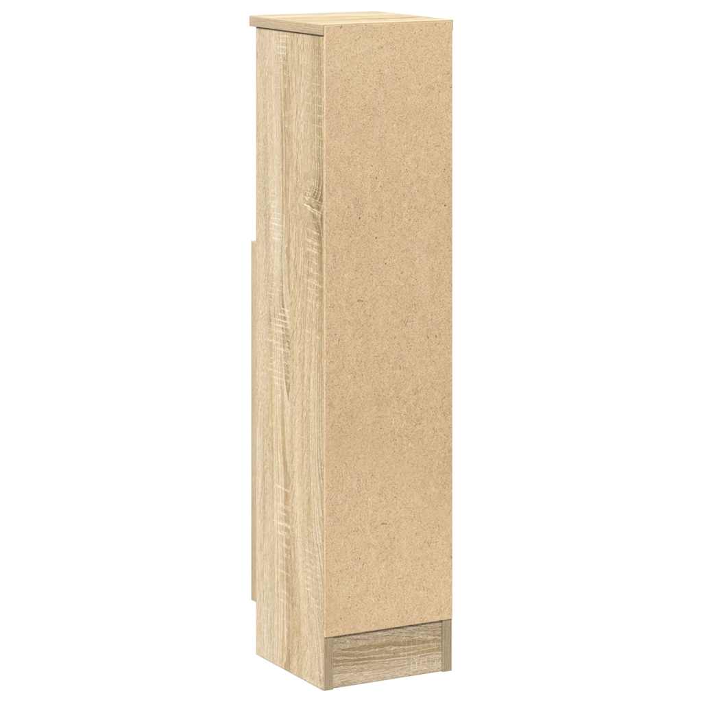 Dulap de baie cu suport role, stejar sonoma, 20,5x22x90 cm GartenMobel Dekor