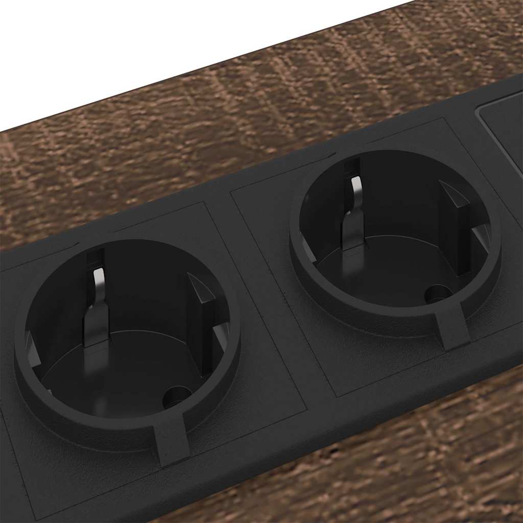 Dulap de noapte Stejar brun 42 x 41 x 61 cm Lemn compozit GartenMobel Dekor