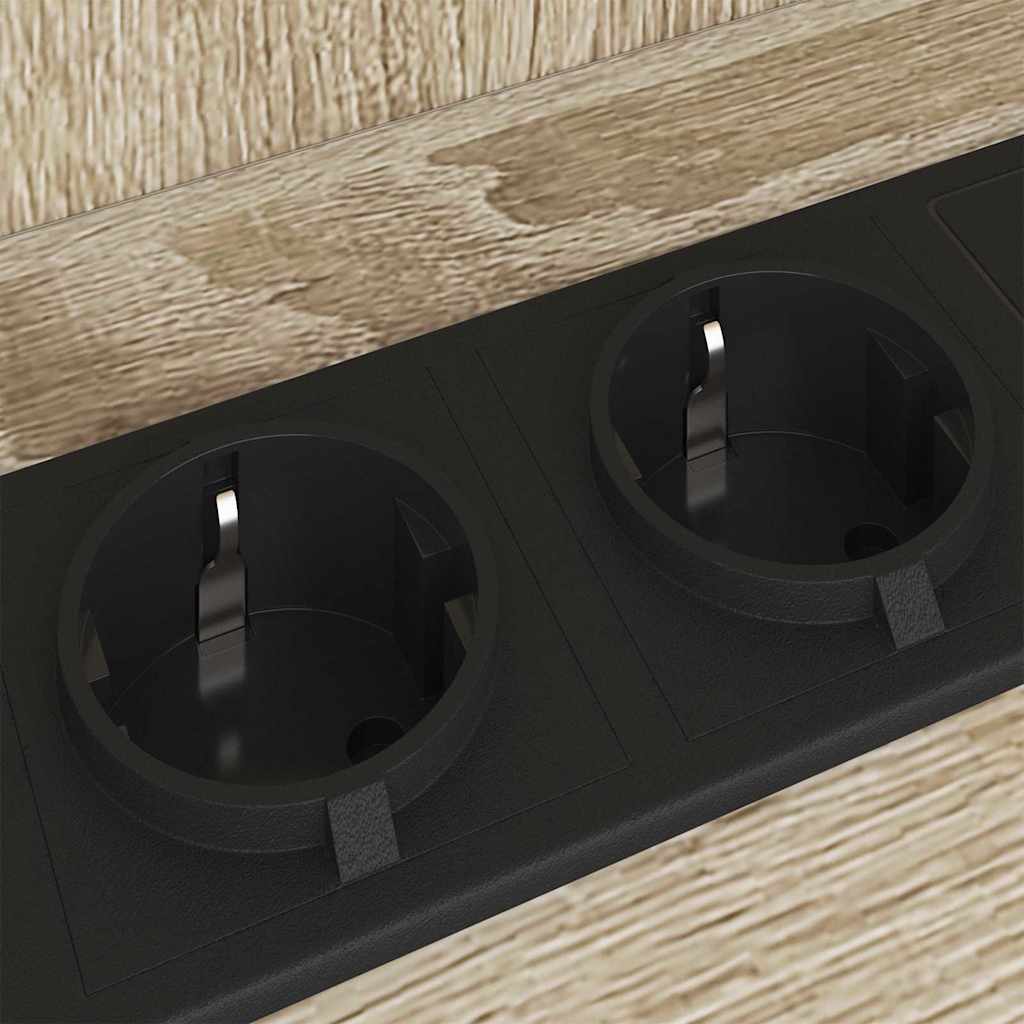 Dulap de noapte Stejar sonoma 55 x 31 x 76 cm Lemn compozit GartenMobel Dekor