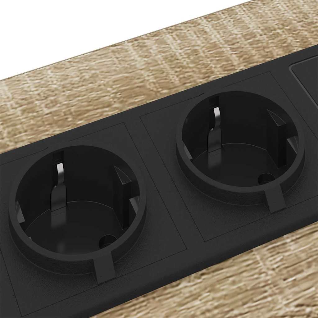 Dulap de noapte cu sertar 2 pcs Stejar sonoma 42 x 41 x 61 cm GartenMobel Dekor