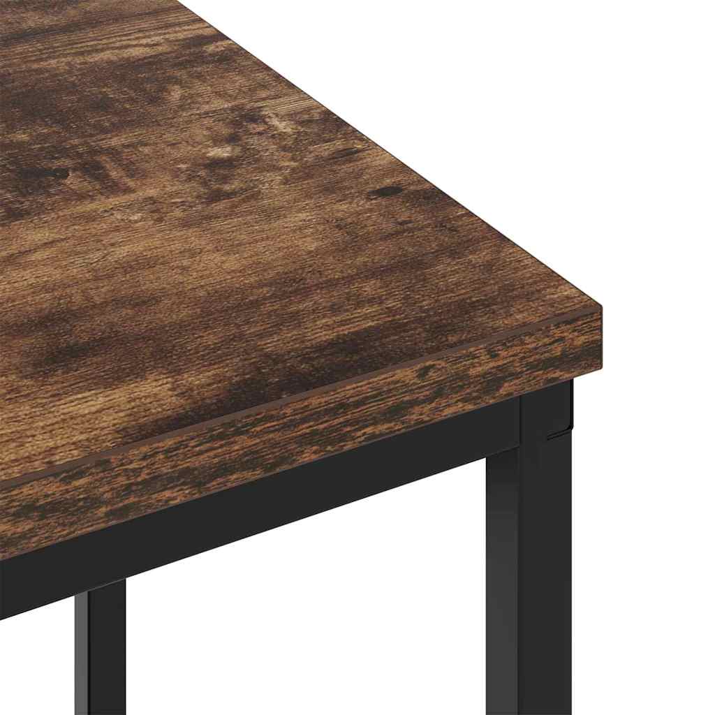 Noptieră Stejar afumat 38 x 30 x 48 cm Lemn compozit GartenMobel Dekor