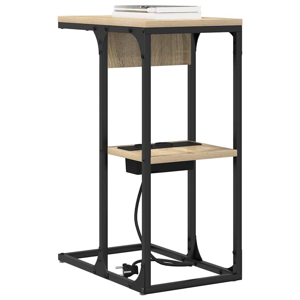 Noptieră Stejar sonoma 41.5 x 26 x 60.5 cm Lemn compozit GartenMobel Dekor