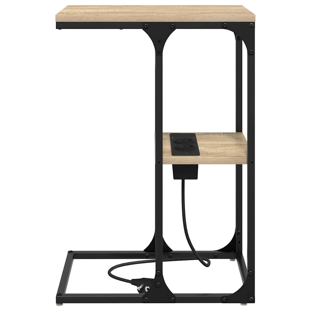 Noptieră Stejar sonoma 41.5 x 26 x 60.5 cm Lemn compozit GartenMobel Dekor