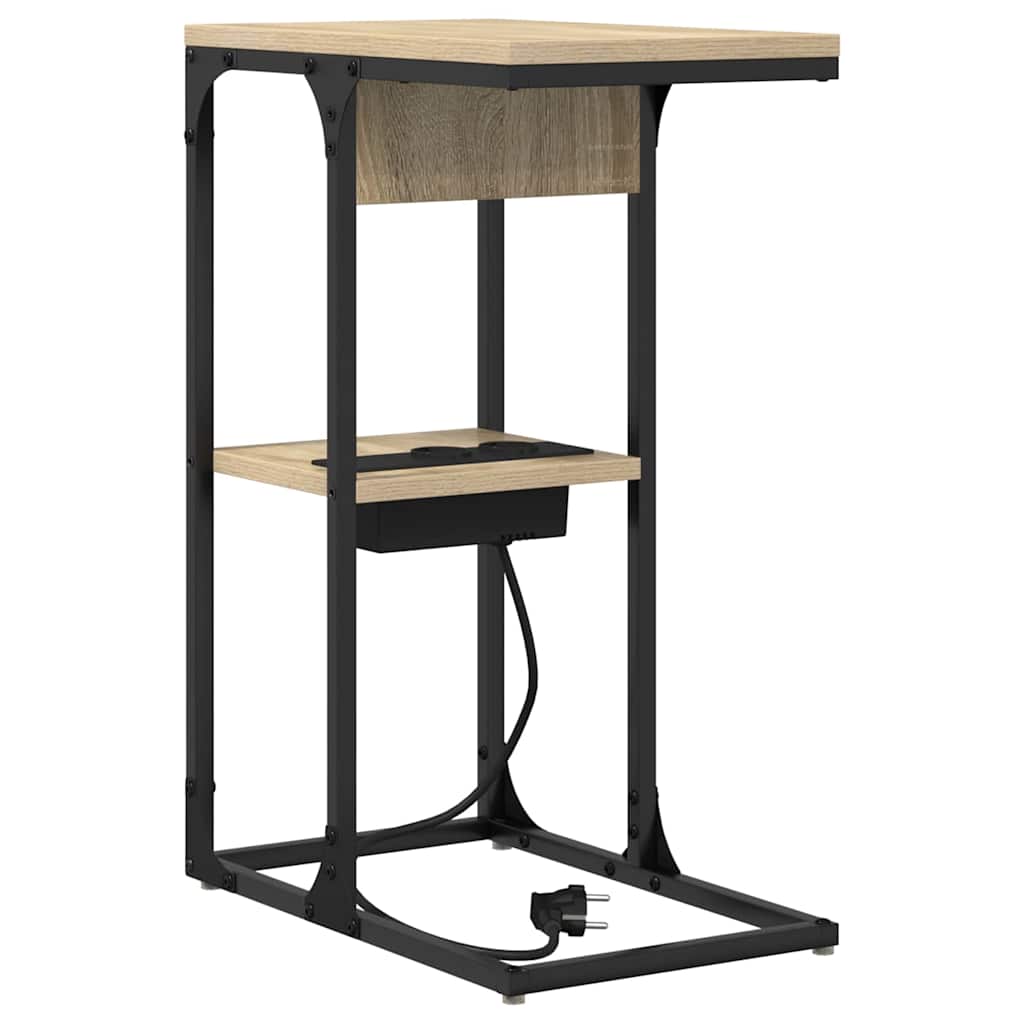 Noptieră Stejar sonoma 41.5 x 26 x 60.5 cm Lemn compozit GartenMobel Dekor