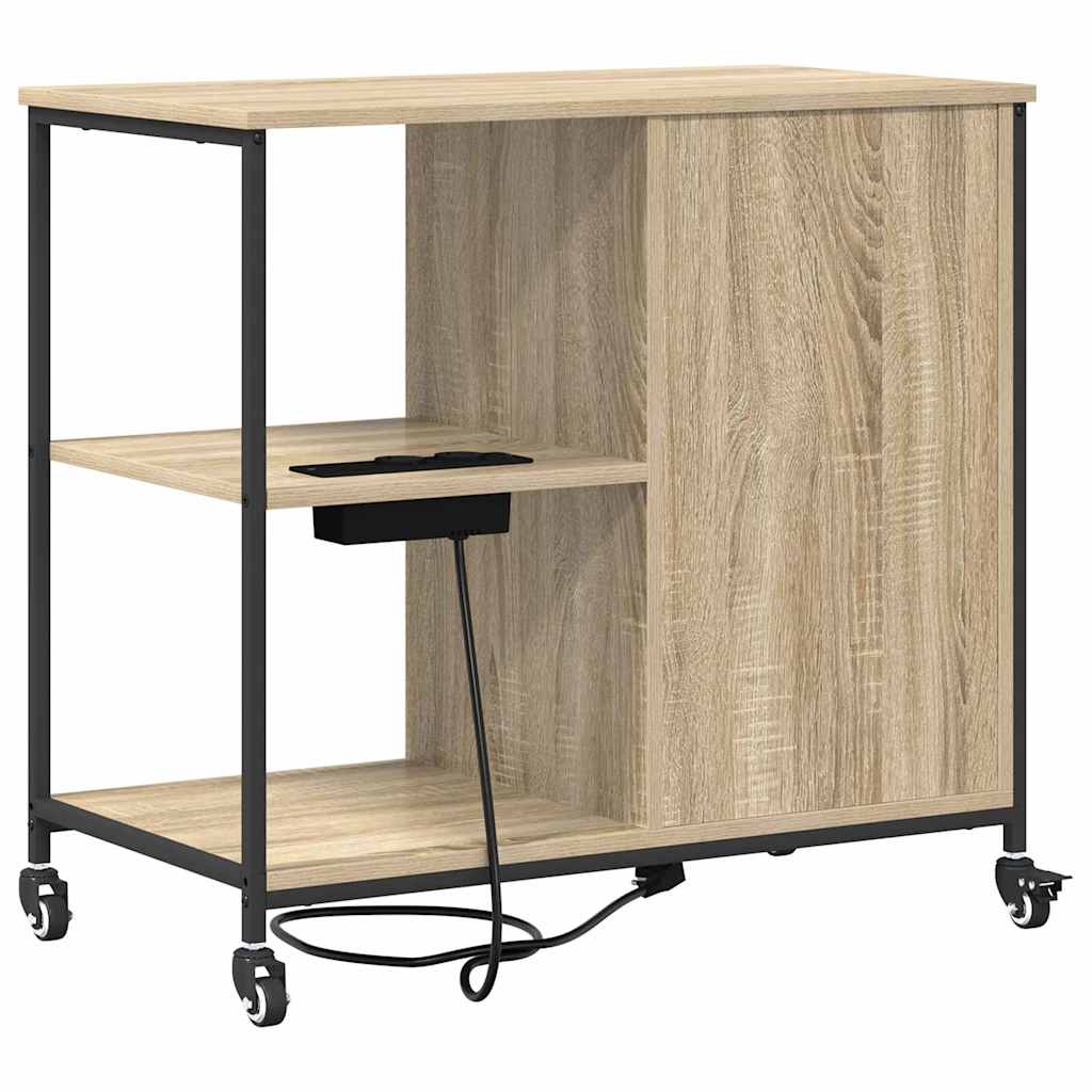 Dulap de birou Stejar sonoma 76 x 41 x 72 cm Lemn compozit GartenMobel Dekor