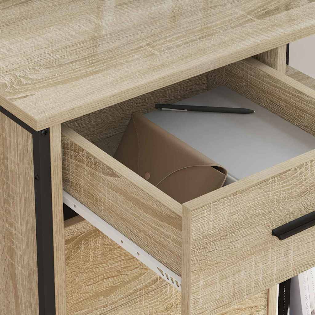 Dulap de birou Stejar sonoma 76 x 41 x 72 cm Lemn compozit GartenMobel Dekor