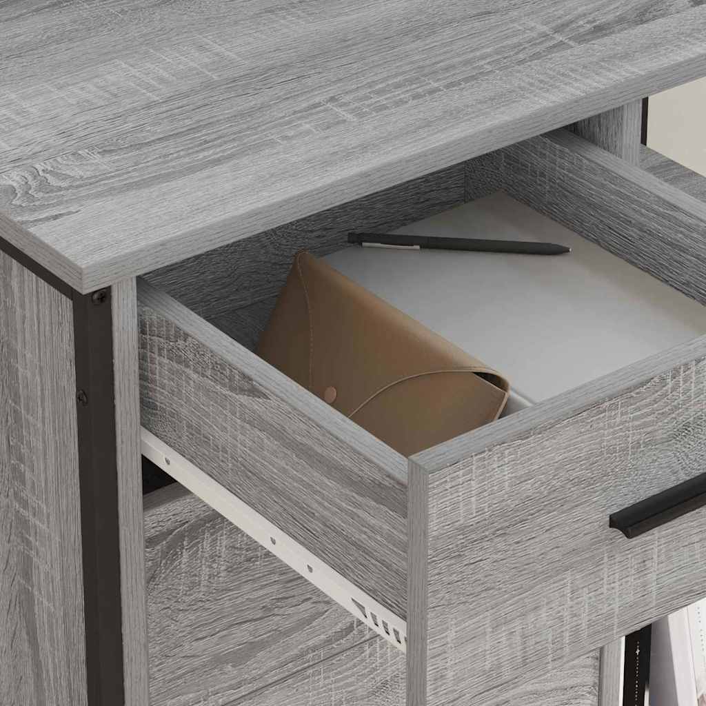 Dulap de birou sonoma gri 76 x 41 x 72 cm Lemn compozit GartenMobel Dekor