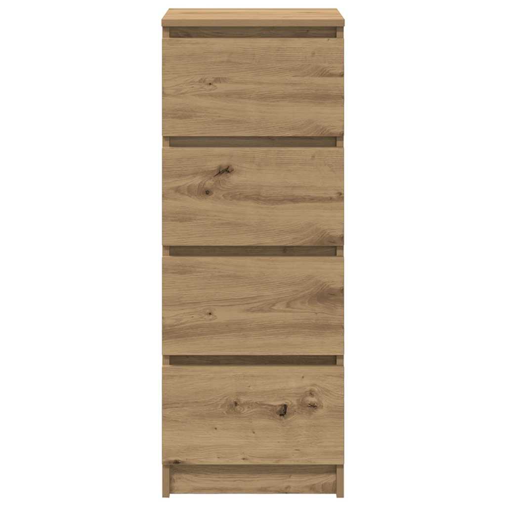 Bufetă Stejar Artisan 37,5x35x99 cm Lemn prelucrat GartenMobel Dekor