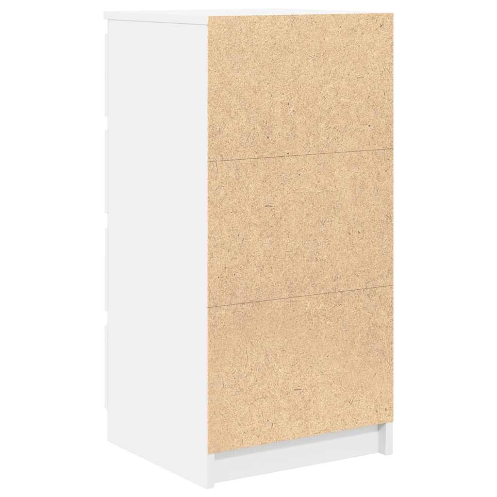 Bufetă albă 37,5x35x76 cm din lemn prelucrat GartenMobel Dekor