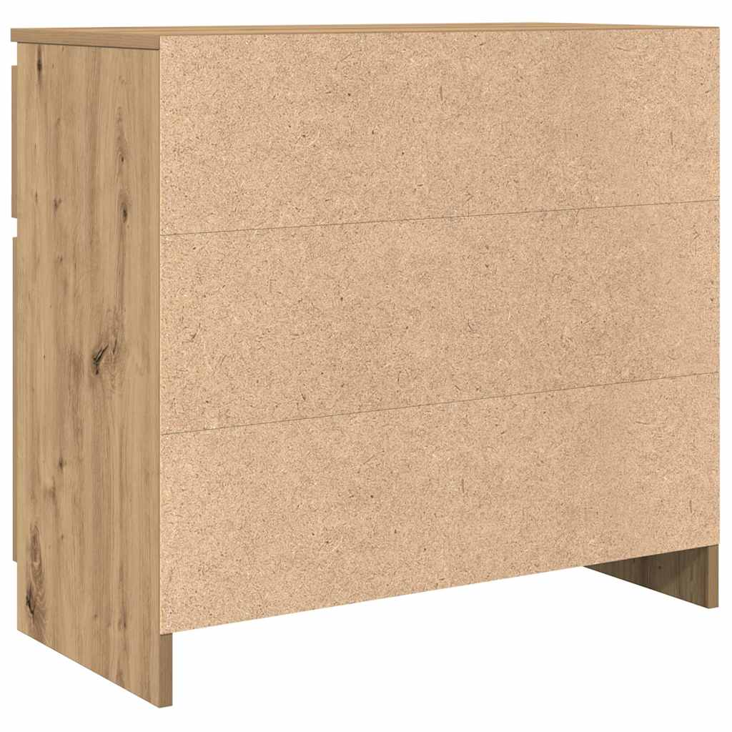Bufetă cu sertar Artisan Stejar 71x35x65 cm lemn prelucrat GartenMobel Dekor