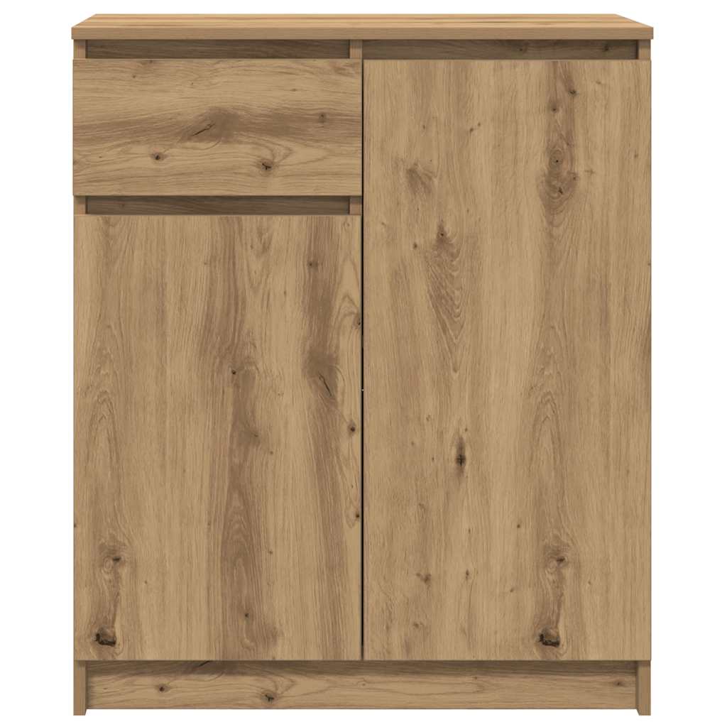 Bufetă cu sertar Artisan Stejar 71x35x84 cm Lemn prelucrat GartenMobel Dekor