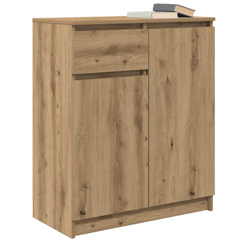 Bufetă cu sertar Artisan Stejar 71x35x84 cm Lemn prelucrat GartenMobel Dekor