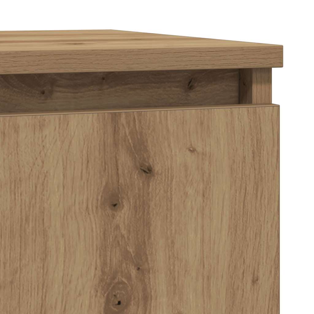 Bufetă cu sertar Artisan Stejar 71x35x84 cm Lemn prelucrat GartenMobel Dekor