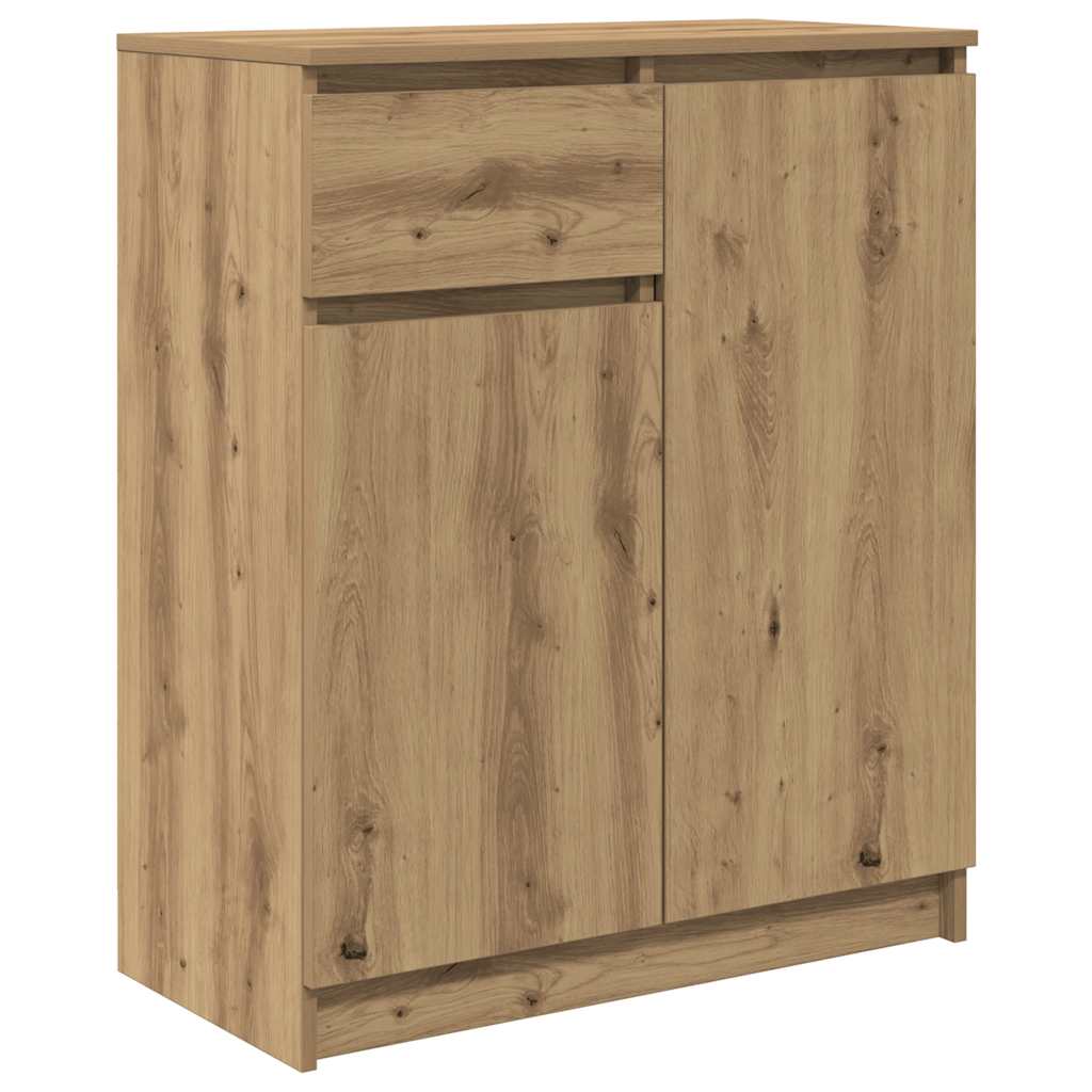 Bufetă cu sertar Artisan Stejar 71x35x84 cm Lemn prelucrat GartenMobel Dekor