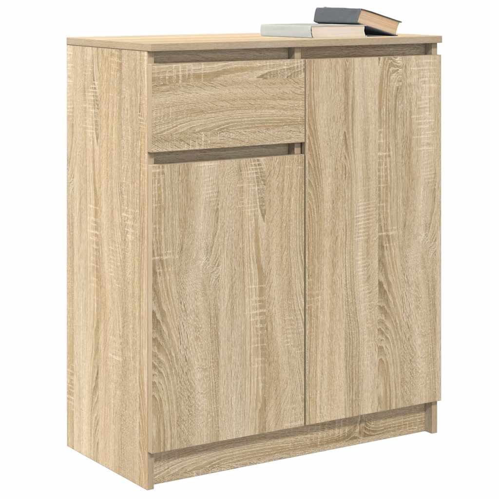 Bufetă cu sertar Stejar Sonoma 71x35x84 cm Lemn prelucrat GartenMobel Dekor
