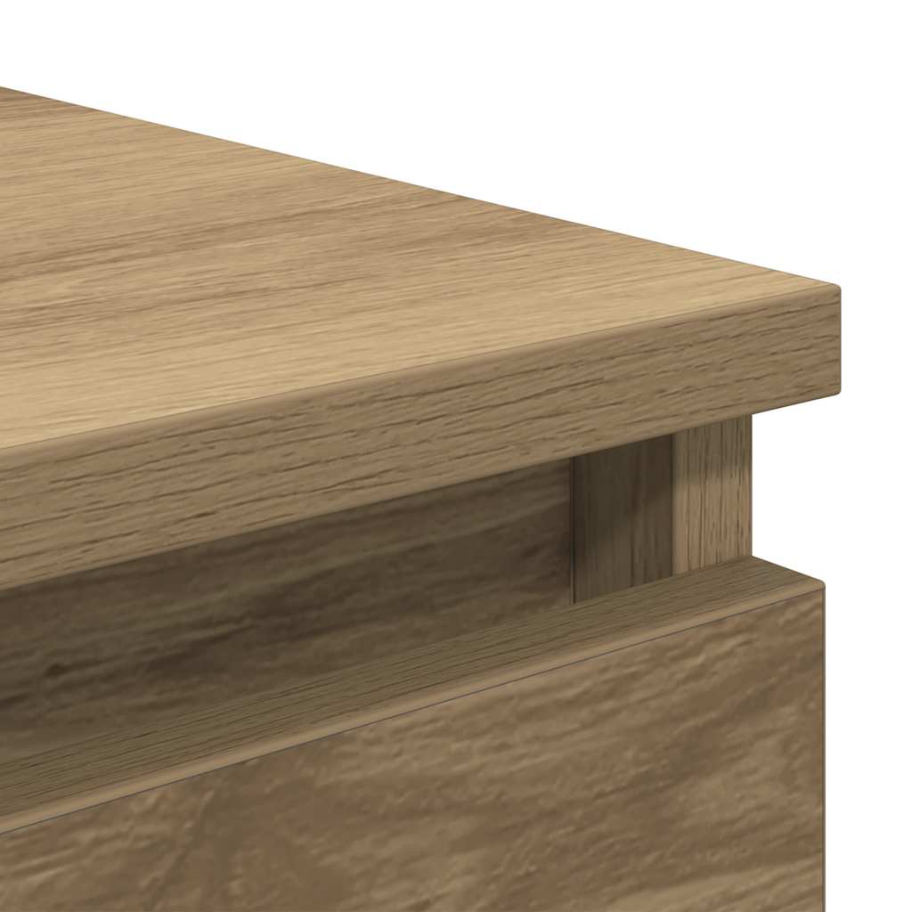 Bufetă cu sertare Stejar Artisan 37,5x35x99 cm Lemn prelucrat GartenMobel Dekor
