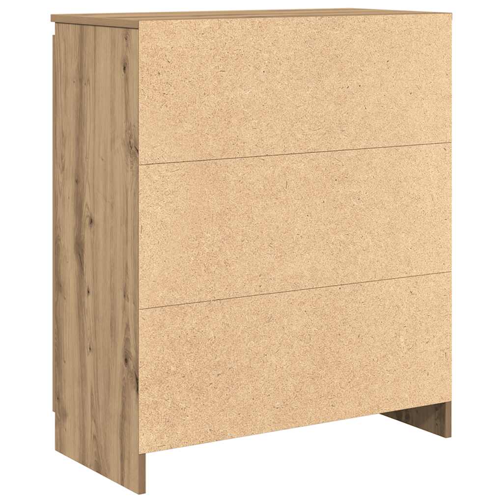 Bufetă cu sertare Stejar Artisan 71x35x84 cm Lemn prelucrat GartenMobel Dekor