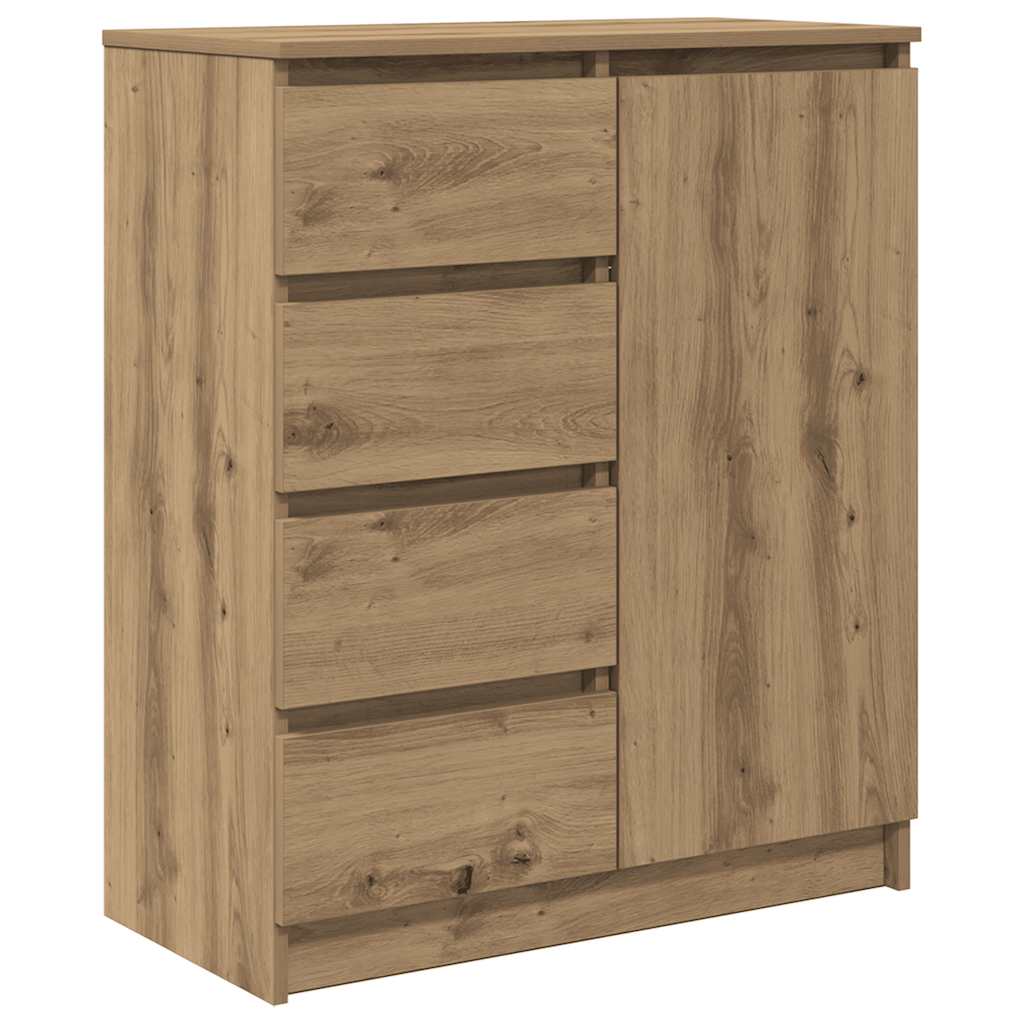 Bufetă cu sertare Stejar Artisan 71x35x84 cm Lemn prelucrat GartenMobel Dekor