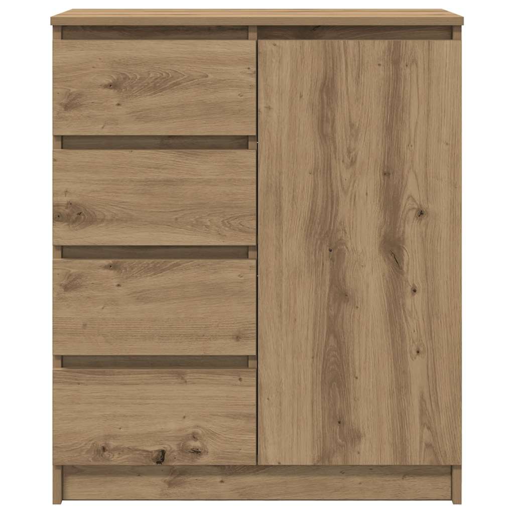 Bufetă cu sertare Stejar Artisan 71x35x84 cm Lemn prelucrat GartenMobel Dekor