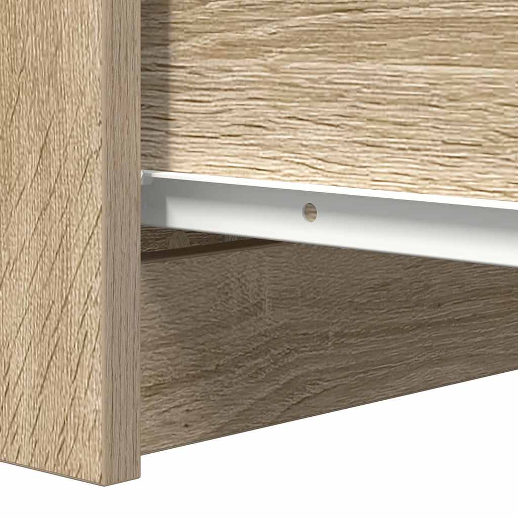 Bufetă cu sertare Stejar Sonoma 37,5x35x99 cm Lemn prelucrat GartenMobel Dekor