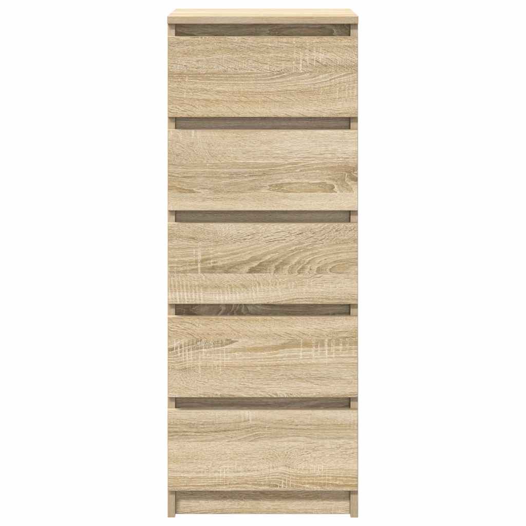 Bufetă cu sertare Stejar Sonoma 37,5x35x99 cm Lemn prelucrat GartenMobel Dekor
