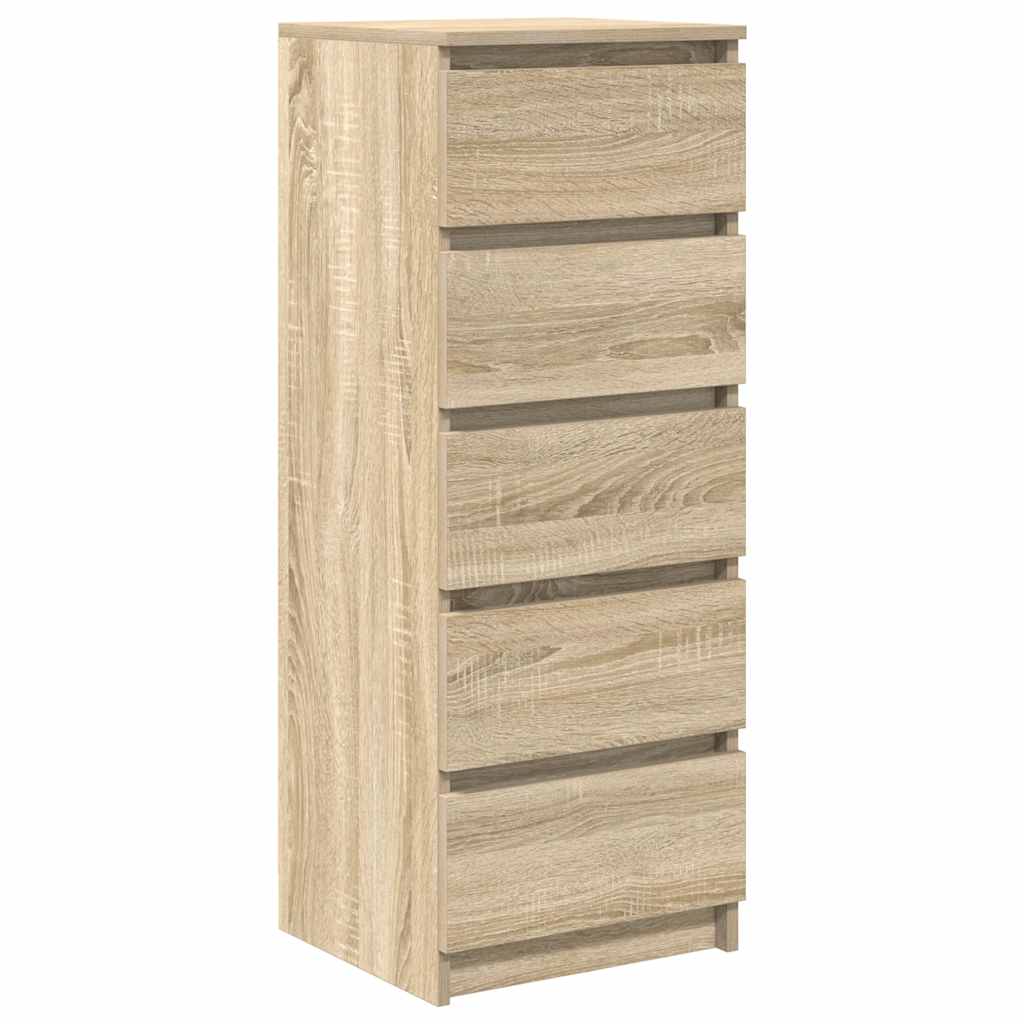 Bufetă cu sertare Stejar Sonoma 37,5x35x99 cm Lemn prelucrat GartenMobel Dekor