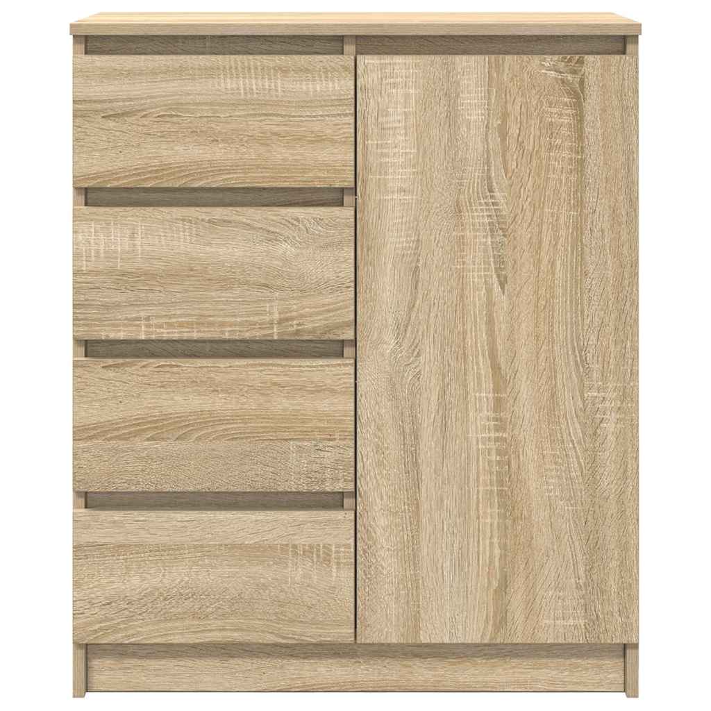 Bufetă cu sertare Stejar Sonoma 71x35x84 cm Lemn prelucrat GartenMobel Dekor