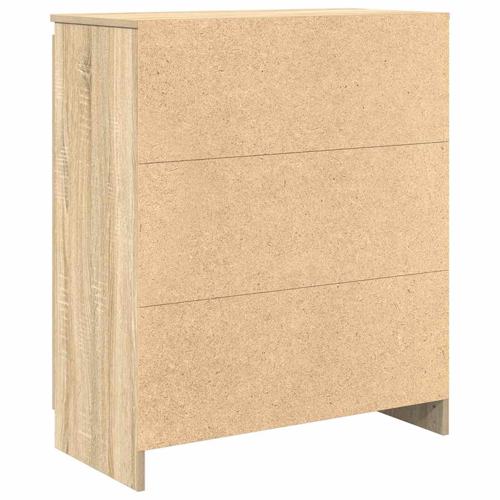 Bufetă cu sertare Stejar Sonoma 71x35x84 cm Lemn prelucrat GartenMobel Dekor