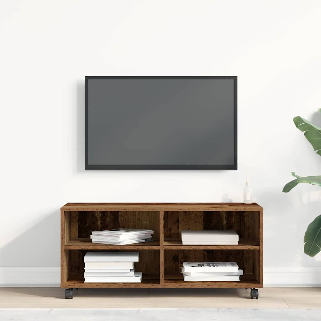 Cabinet TV Maro 90 x 35 x 35 cm Lemn compozit GartenMobel Dekor