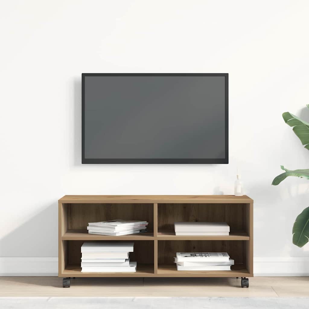 Cabinet TV Maro 90 x 35 x 35 cm Lemn compozit GartenMobel Dekor
