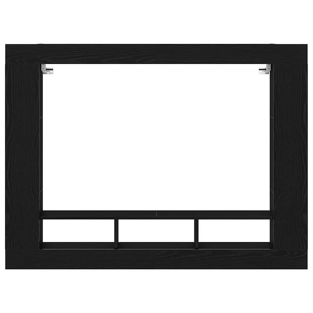 Cabinet TV Stejar negru 152 x 22 x 113 cm Lemn compozit GartenMobel Dekor