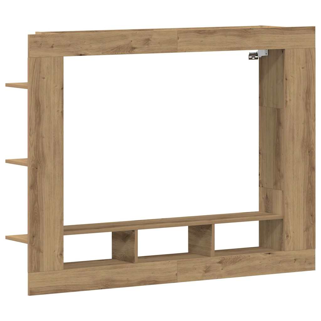 Cabinet TV stejar artizanal 152 x 22 x 113 cm Lemn compozit GartenMobel Dekor