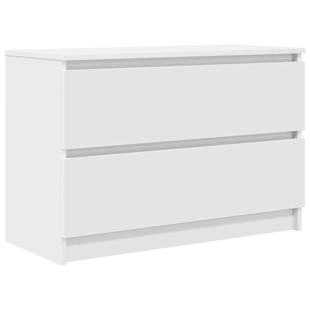 Dulap TV alb 80x35x54 cm lemn prelucrat GartenMobel Dekor