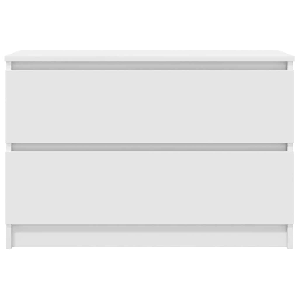 Dulap TV alb 80x35x54 cm lemn prelucrat GartenMobel Dekor