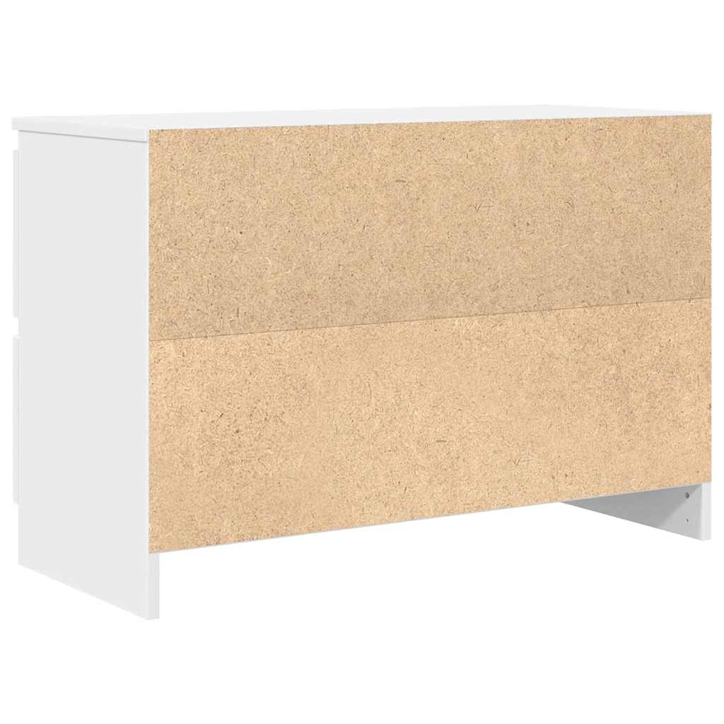 Dulap TV alb 80x35x54 cm lemn prelucrat GartenMobel Dekor