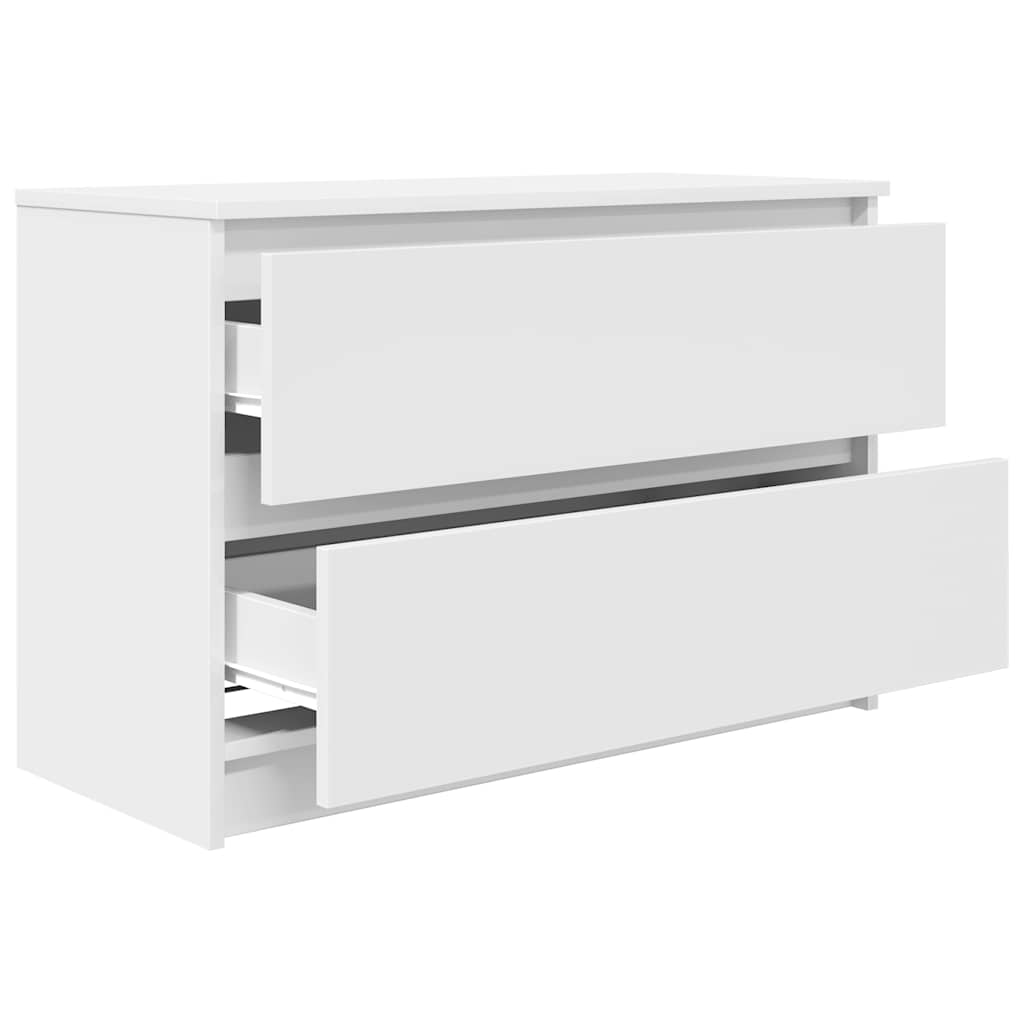 Dulap TV alb 80x35x54 cm lemn prelucrat GartenMobel Dekor