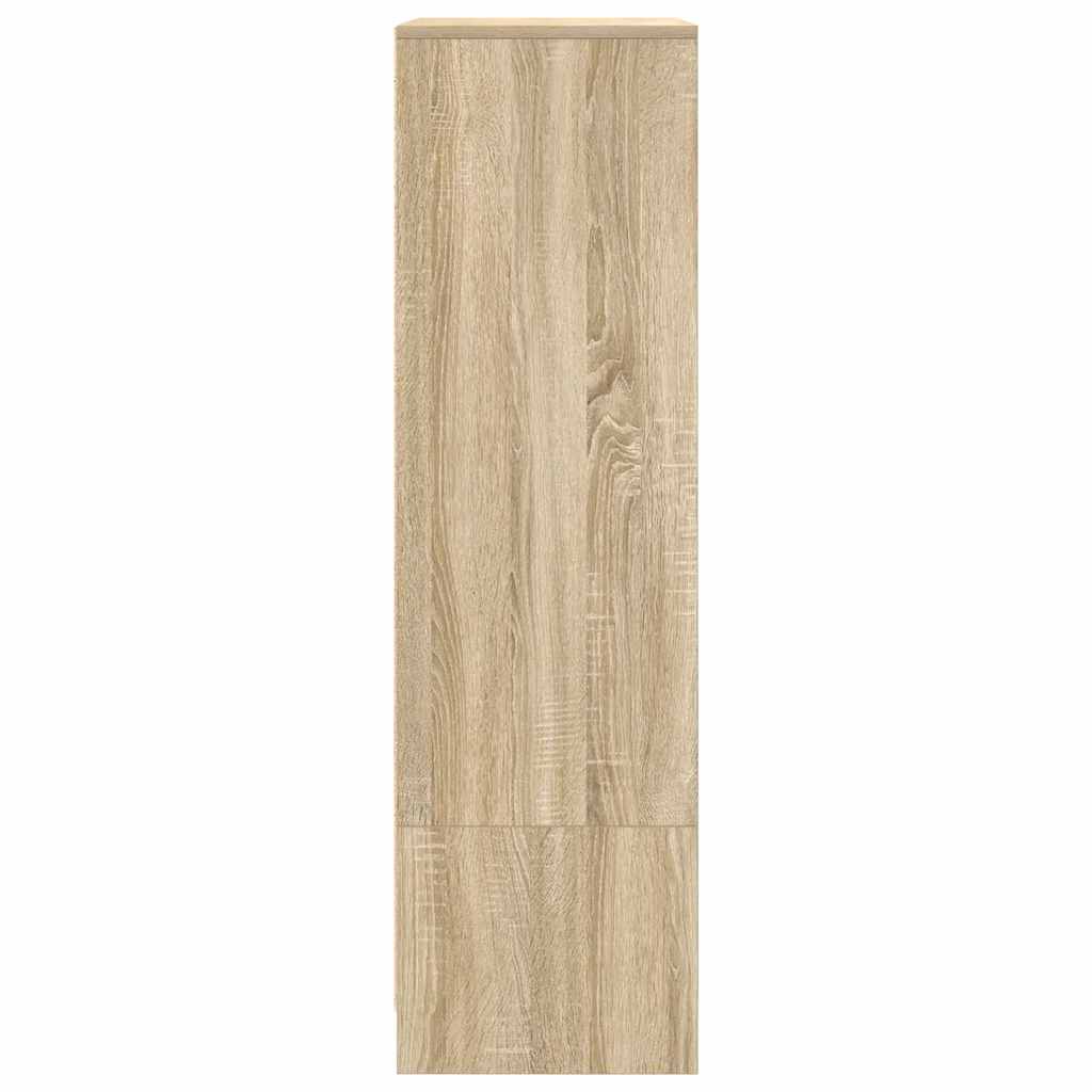 Dulap cu sertar Stejar Sonoma 55,5x34x119,5 cm Lemn prelucrat GartenMobel Dekor