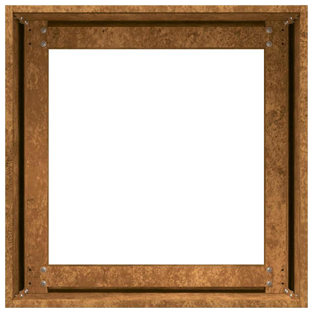 Jardinieră Rusty 40x40x40 cm Oțel pentru intemperii GartenMobel Dekor
