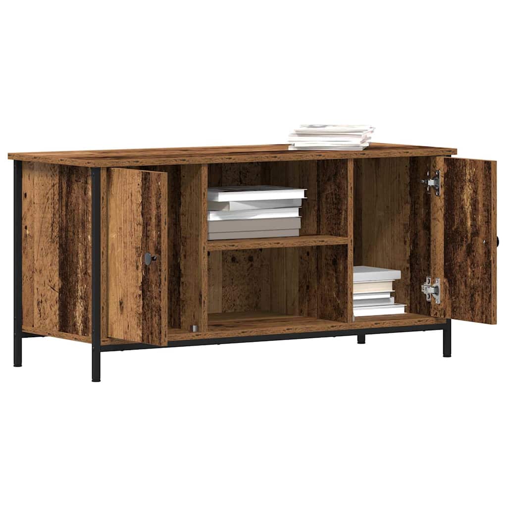 Cabinet TV Lemn vechi 100 x 40 x 50 cm Lemn compozit GartenMobel Dekor