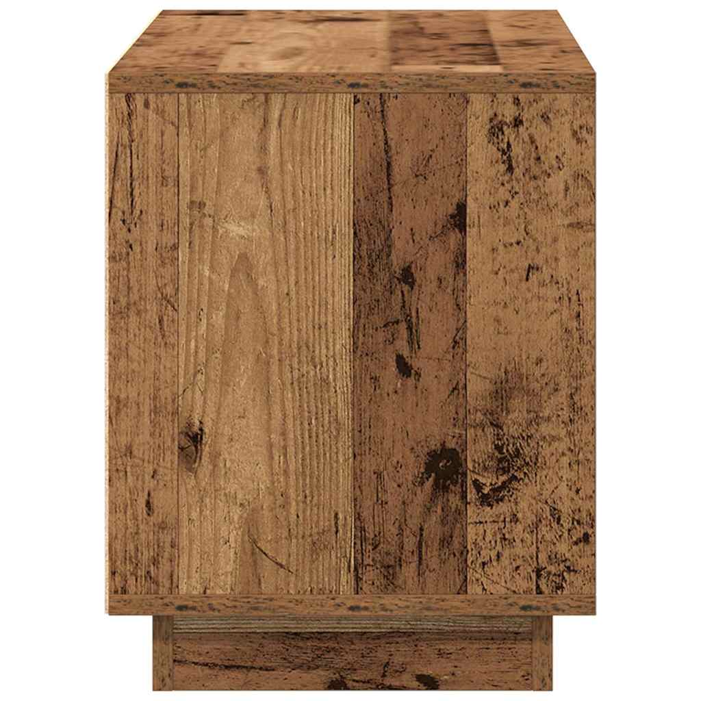 Cabinet TV Lemn vechi 80 x 35 x 45 cm Lemn compozit GartenMobel Dekor