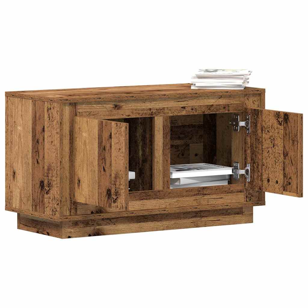 Cabinet TV Lemn vechi 80 x 35 x 45 cm Lemn compozit GartenMobel Dekor