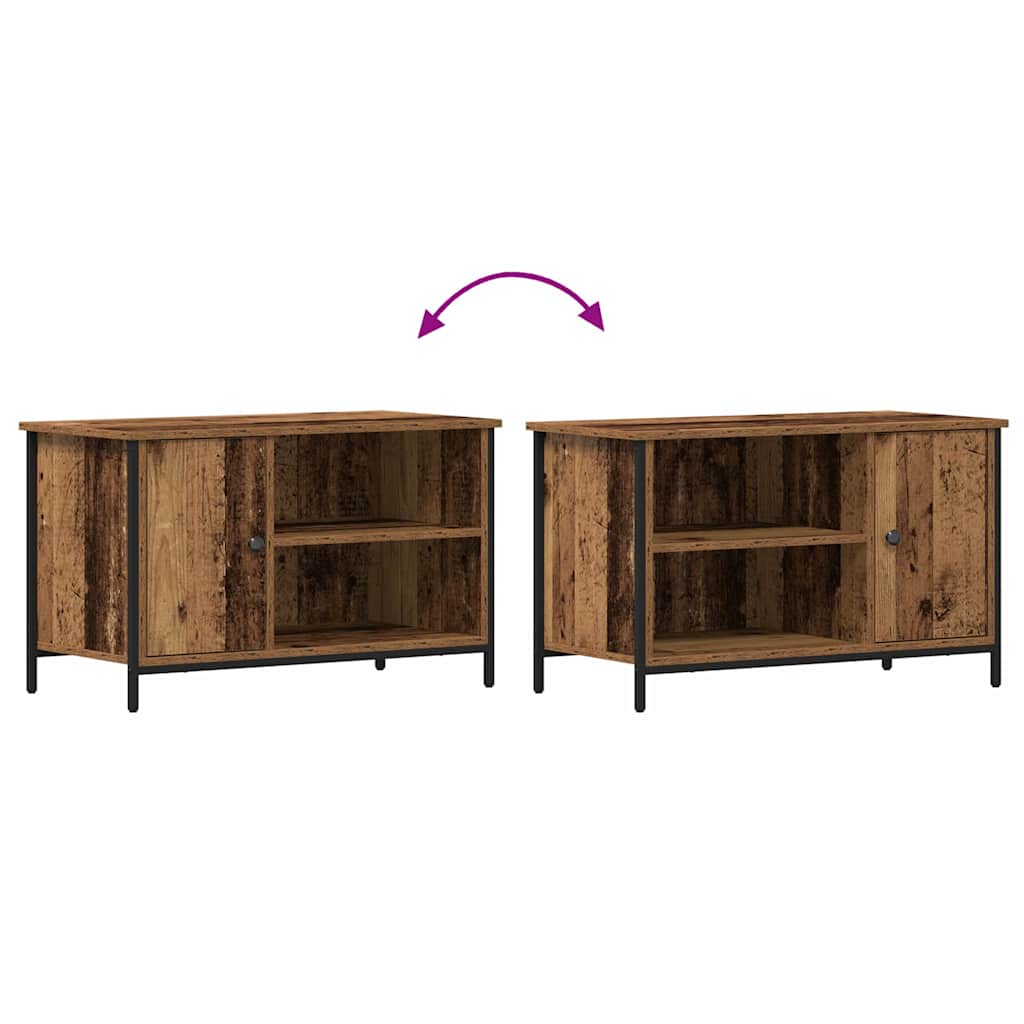 Cabinet TV Lemn vechi 80 x 40 x 50 cm Lemn compozit GartenMobel Dekor