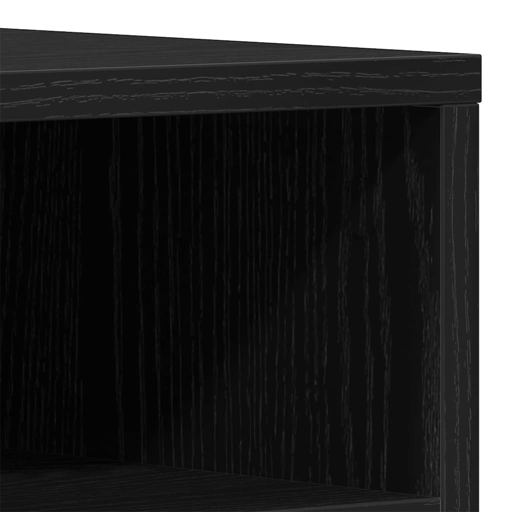 Cabinet TV Stejar negru 150 x 30 x 44.5 cm Lemn compozit GartenMobel Dekor