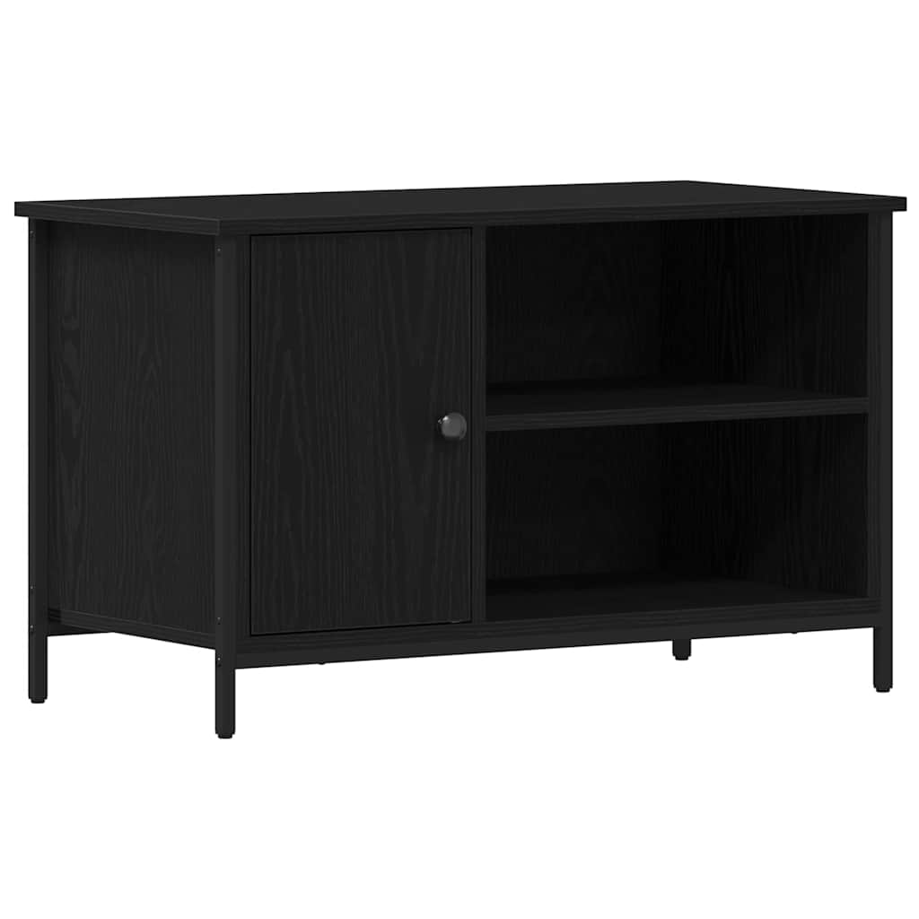 Cabinet TV Stejar negru 80 x 40 x 50 cm Lemn compozit GartenMobel Dekor