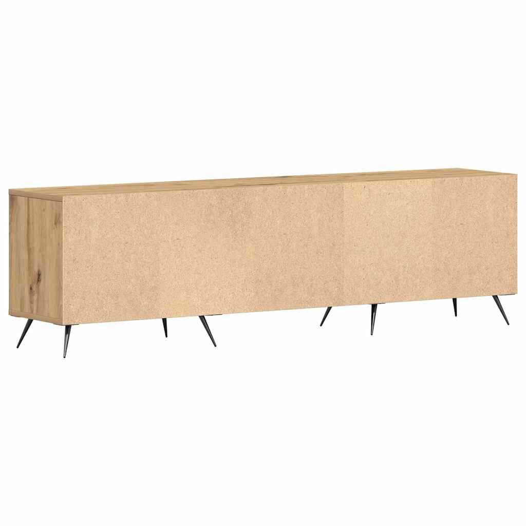 Cabinet TV stejar artizanal 150 x 30 x 44.5 cm Lemn compozit GartenMobel Dekor