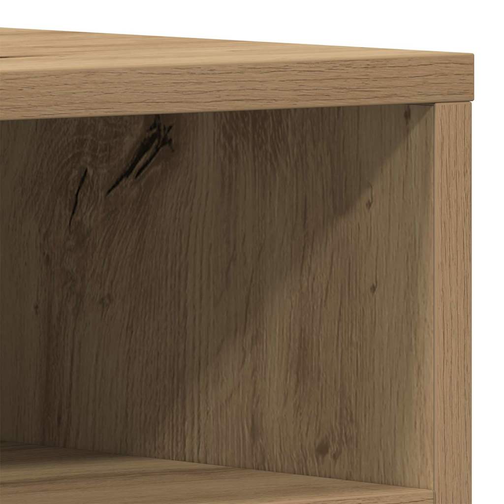 Cabinet TV stejar artizanal 150 x 30 x 44.5 cm Lemn compozit GartenMobel Dekor